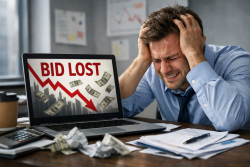 businessman bid lost