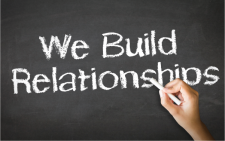 We build relationships